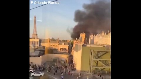 Fire sparked backstage at Walt Disney World's EPCOT theme park Saturday evening (3/22/25)