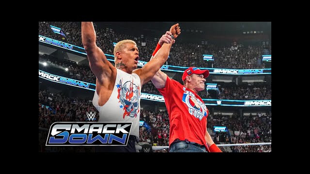 Cody Rhodes helps John Cena against Logan Paul and Drew McIntyre SmackDown highlights, Aug. 8, 2025