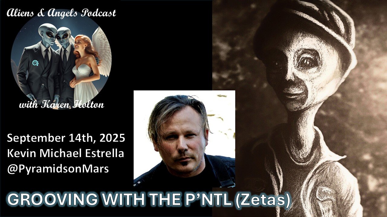 Aliens & Angels Live Podcast, September 14th, 2025 – Kevin Michael Estrella