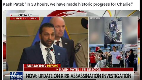 ARREST MADE CHARLIE KIRK CASE IN 33 HOURS? SERIOUSLY?*NEW PLAGUE & FAMINE WARNING*