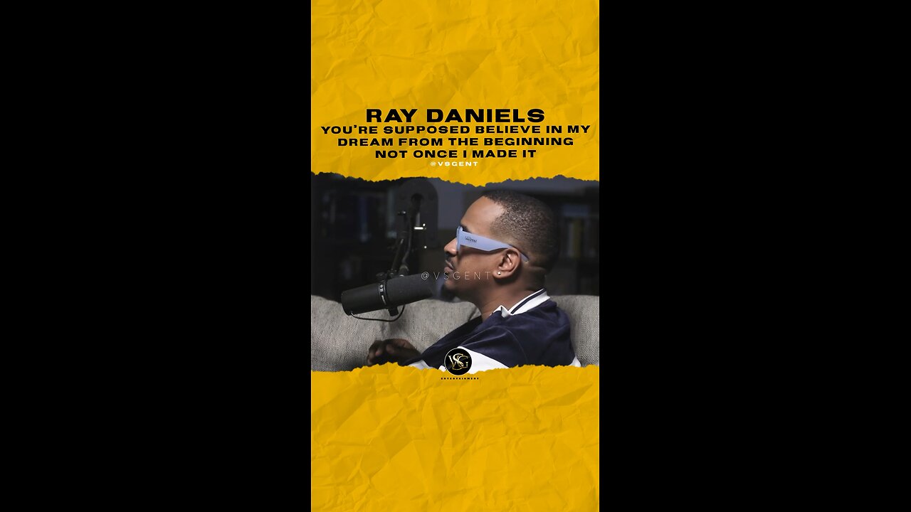 @raydaniels You’re supposed believe in my dream from the beginning not once I made it