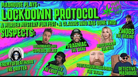 ITS A CLASSIC WHO HAS DONE THIS!- playing lockdown protocol with the crew!!