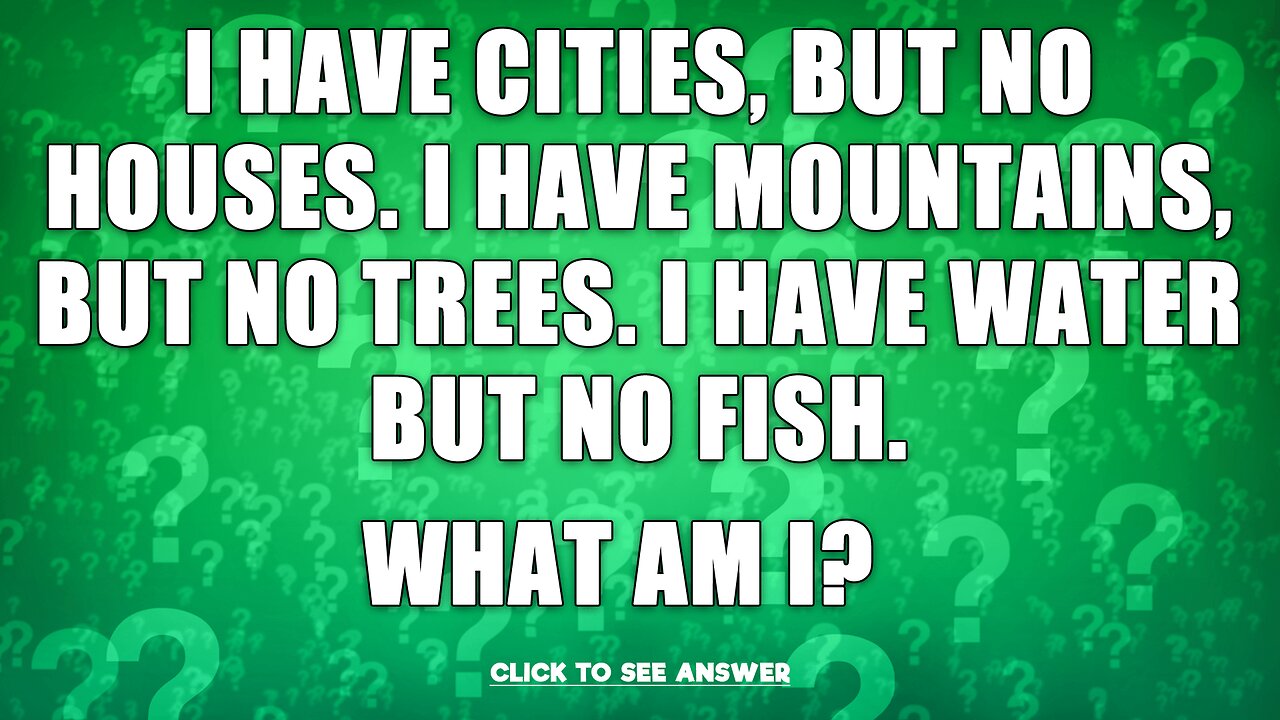 Do you know the answer to this riddle?
