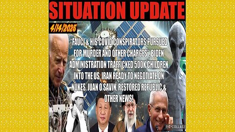 SITUATION UPDATE 4/14/25 - Iran Ready To Negotiate, Juan O Savin, Dulce Greys