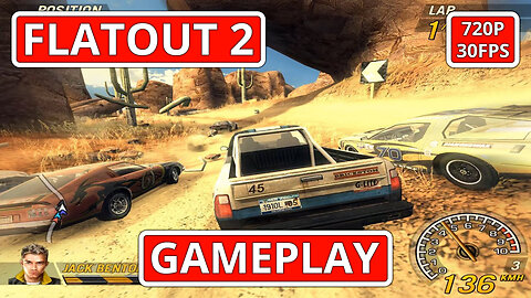 FlatOut 2: Gameplay - (PC HD) [720p30FPS]