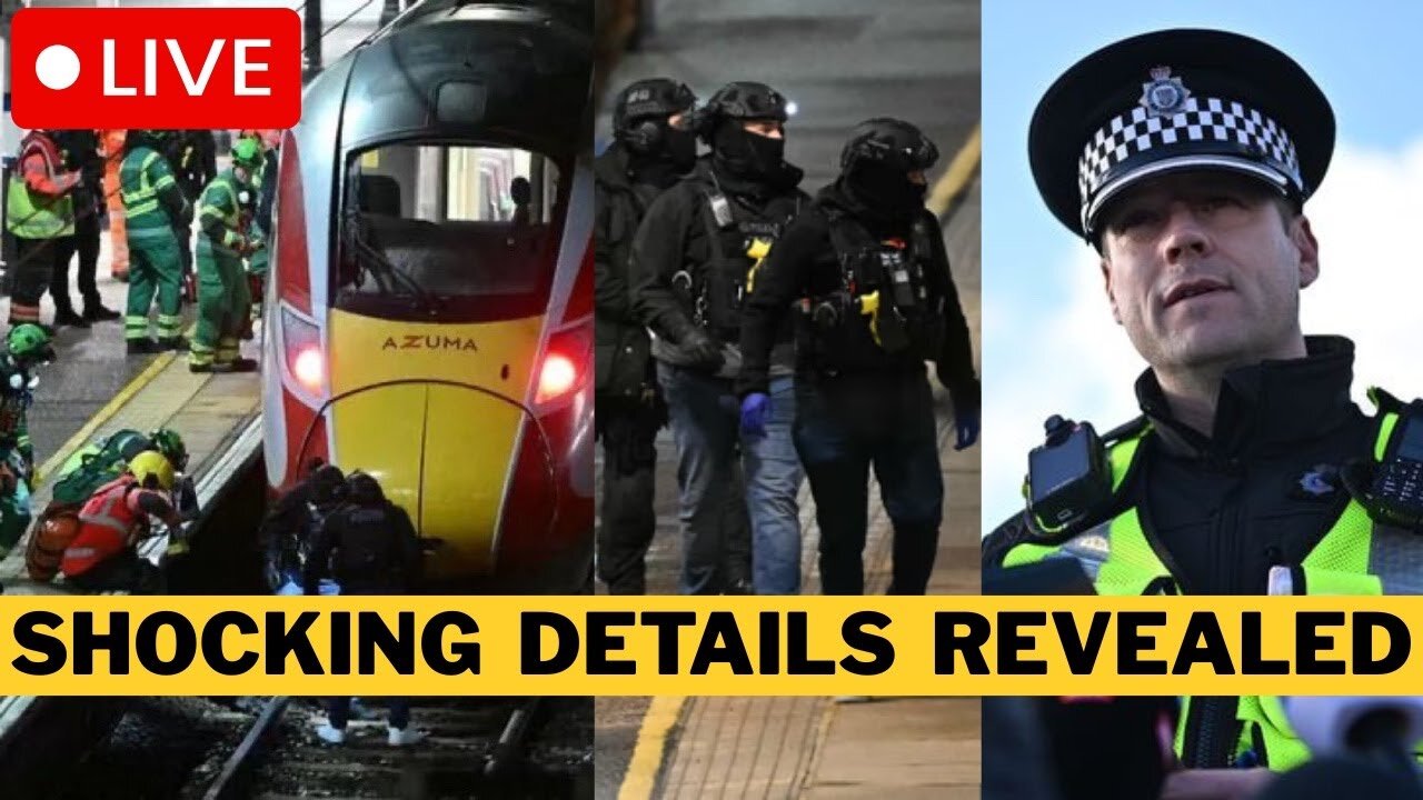 🚨 LIVE: Major ATTACK On UK Train - Truth About Suspects - Mass Casualties