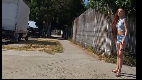 Early cruise in South Los Angeles, California