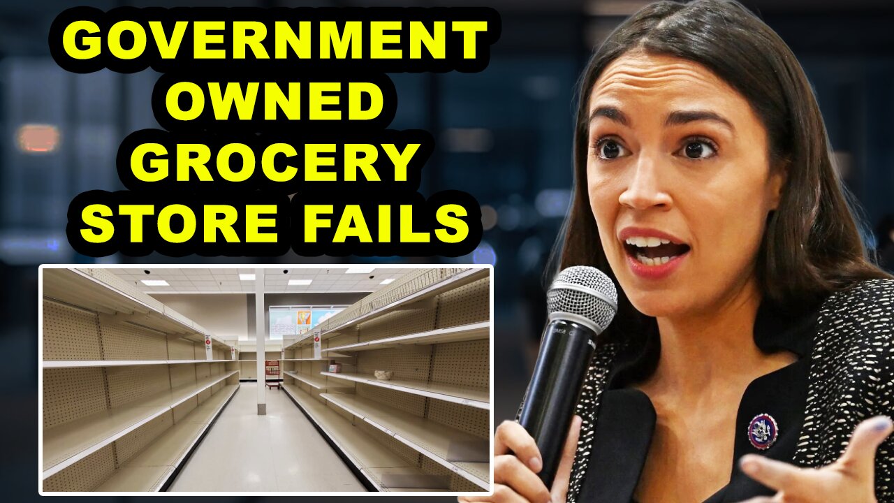 U.S. Socialist Grocery Store EXPOSED: Shelves EMPTY, System FAILING
