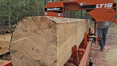 Can a Rough Log Become Beautiful Boards in Minutes?
