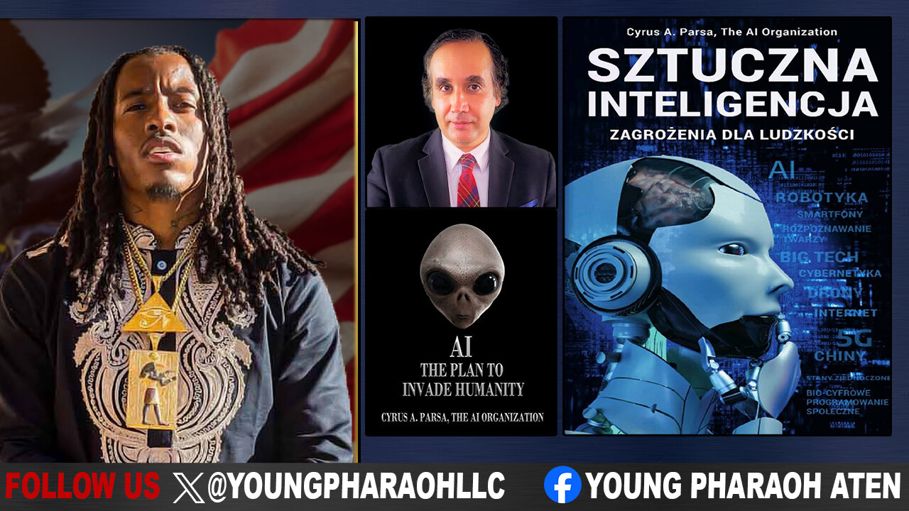 YOUNG PHARAOH INTERVIEWS CYRUS PARSA ABOUT HIS LAWSUIT! AGAINST "ARTIFICIAL INTELLIGENCE"!
