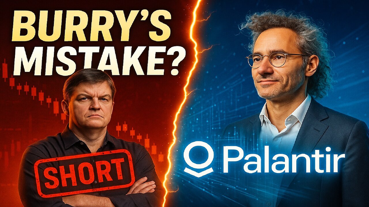 Burry vs Palantir: The $10 Billion AI Bet No One’s Talking About