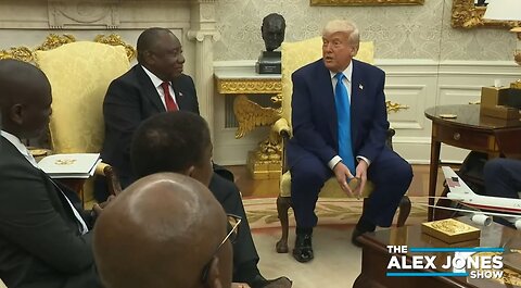 Trump Goes Head-On Against Anti-White South African President Cyril Ramaphosa