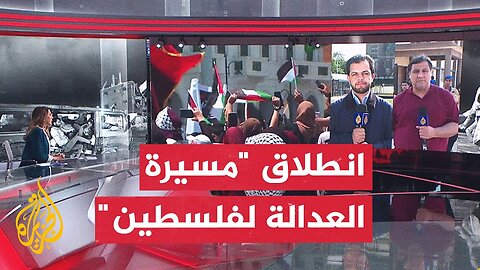 قافلة الصمود تواصل تحركها في ليبيا لكسر حصار غزة