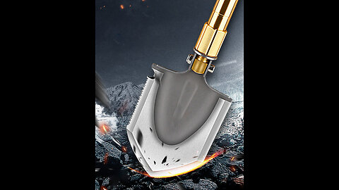 Detachable Shovel For Camping, Car Emergency, Backpacking, Outdoor, Hiking, Gardening & Trenching