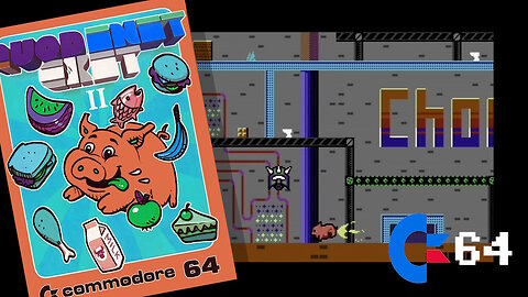 New C64 Game - Quod Init Exit IIo (RETREAM - 2025) - PAL50fps
