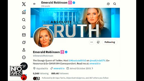INFO WARS - EMEROLD ROBINSON - 2020 ELECTION FRAUD MUST WATCH 2020 - IT'S NOT OVER!!!!