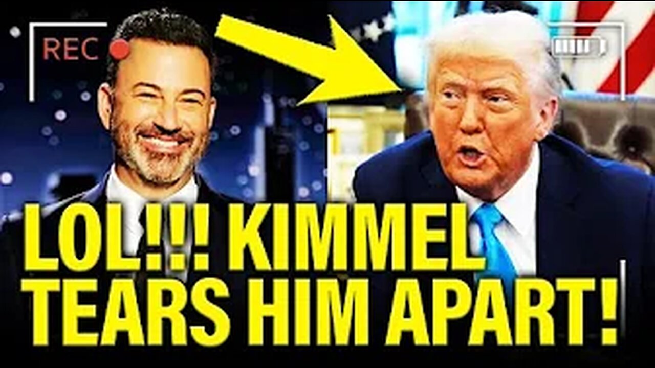 Kimmel absolutely TORCHES Trump after MOST CHAOTIC WEEK yet