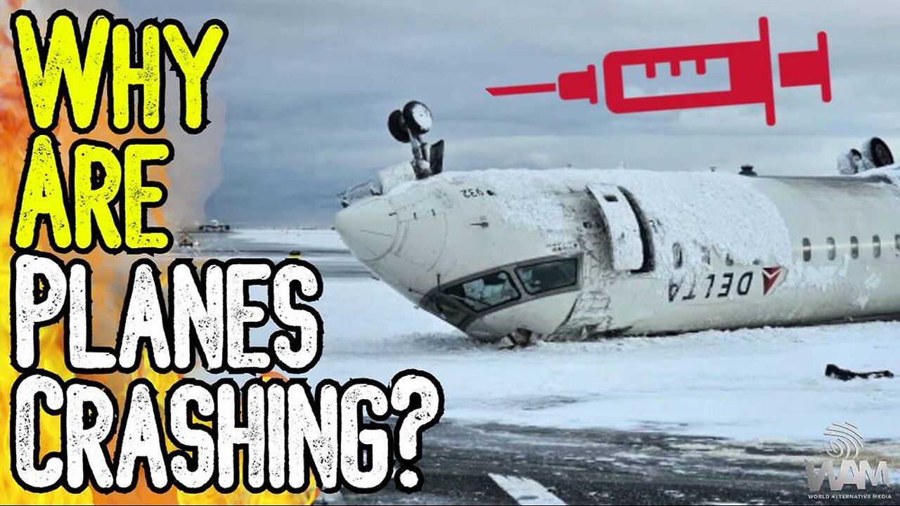 WHY ARE PLANES CRASHING? - From DEI to Vaccine Injuries - The COVERUP You Need To Know