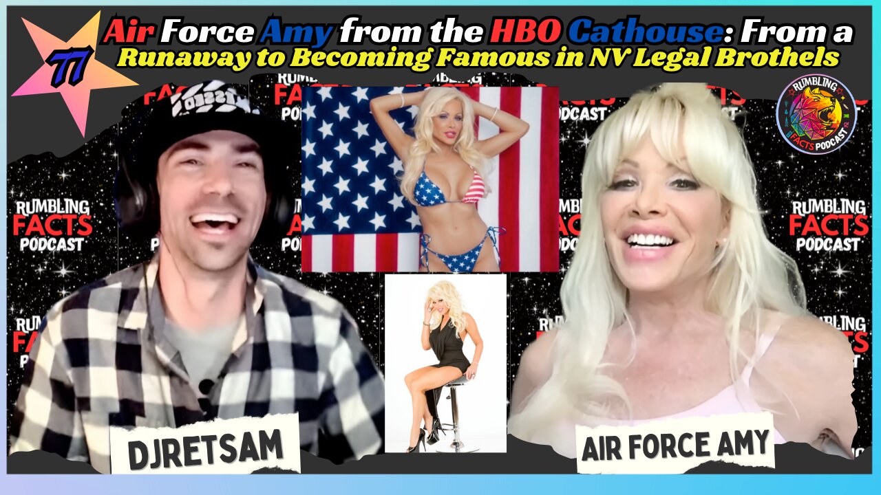 Air Force Amy from the HBO Cathouse: From a Runaway to Becoming Famous in NV Legal Brothels EP77