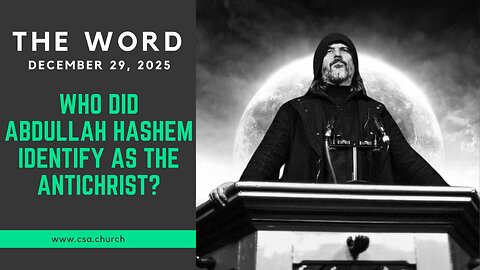 Who Did Abdullah Hashem Identify As The Antichrist?