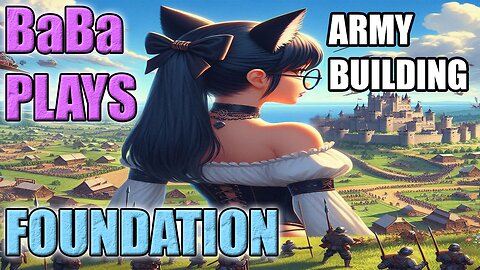 BABA PLAYS #Foundation 2025 Release 8 #Asian #Thai #Gamergirl #Vtuber