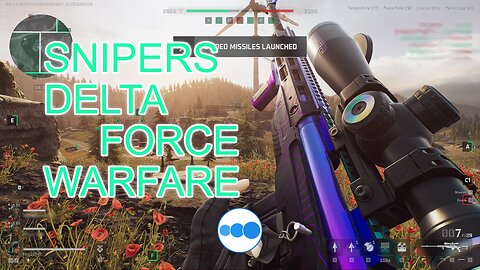 One Shot, One Kill (And Some Lucky Shots): Trying out the Sniper on Delta Force Warfare 🔍🎯🔫