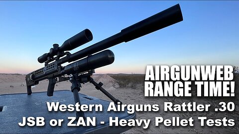 Western Airguns Rattler .30 Semi-Auto Big Bore Airgun - 50 Yard Heavy Pellet Tests