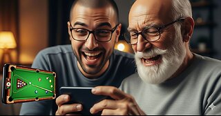 This Old Man is a 8 Ball Pool SHARK! (Or is he?) | Online Pool Mayhem