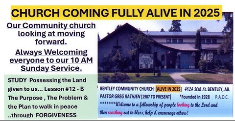 Possess the Land Inner Healing Pt 2 June 1 Power of forgiveness