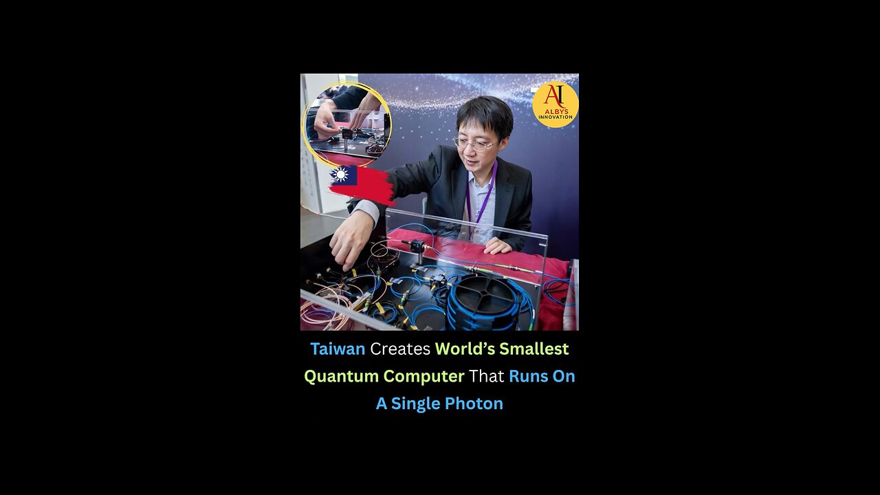 World’s Smallest Quantum Computer Runs on ONE Photon – Taiwan’s Tiny Tech Marvel!