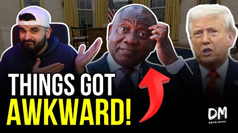 Trump CONFRONTS South African President Over Anti-White Rhetoric In His Country