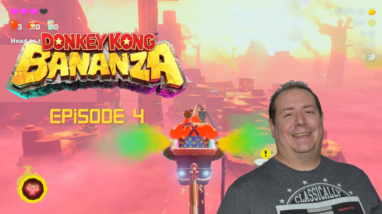 First time playing Donkey Kong | Donkey Kong Bananza | Switch 2 | game play | episode 4