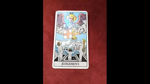 The Tarot Card of The Day: The Judgement Card #tarot