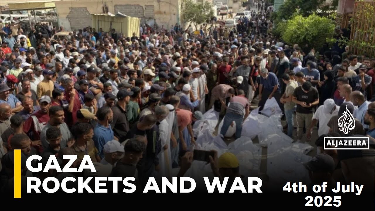 Gaza Rockets & War 4th July 2025