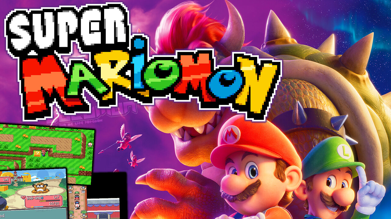 Super Mariomon - GBA ROM Hack, Play as Mario, 151 Mario Monsters, Mario system, good graphics &music