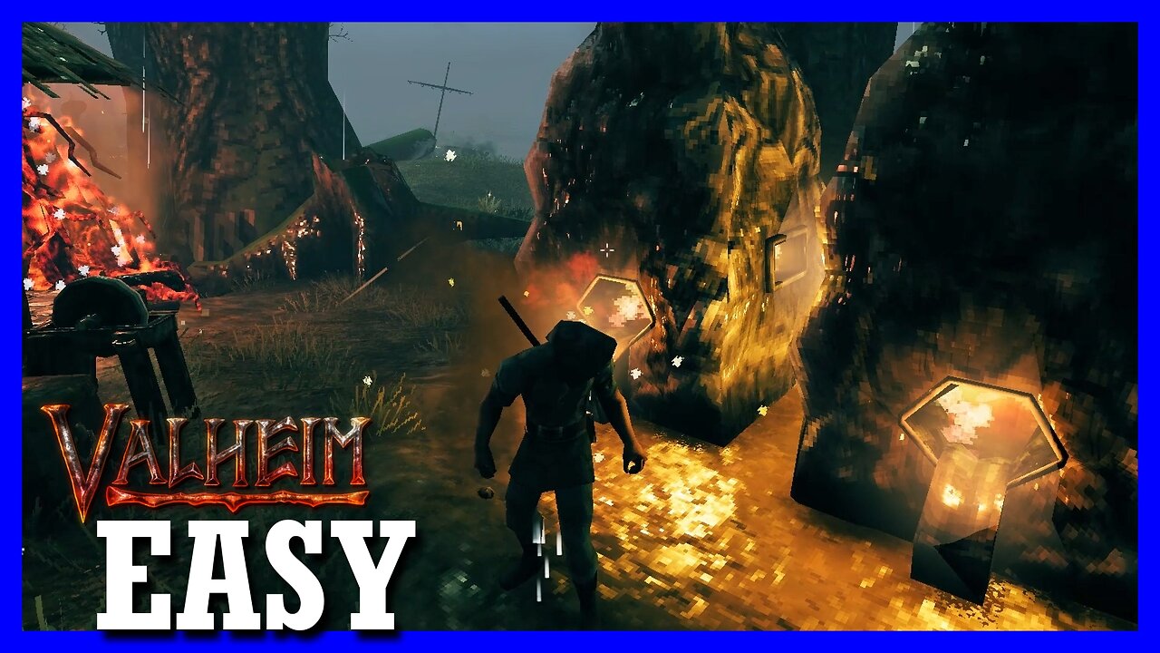 Temporary CRYPT base — VALHEIM : easy (4)