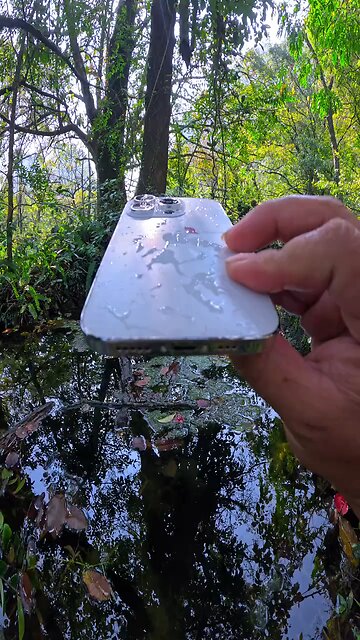 4k iphone 15 pro camera testing under water