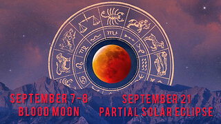 September 2025 Blood Moon & Partial Solar Eclipse: Powerful Zodiac Shifts & Cosmic Energy Forecast