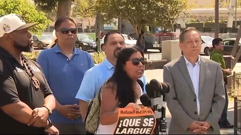 BREAKING NEWS:📣 Californians🌴🔥continue to fight to keep their illegals.