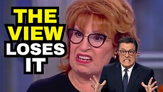 MELTDOWN: The View Loses It Over Colbert Cancellation
