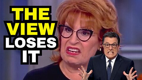 MELTDOWN: The View Loses It Over Colbert Cancellation