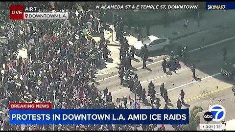 Los Angeles Protests / Riots Part 2 June 2025