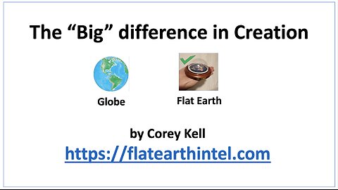 The Big Difference in Creation