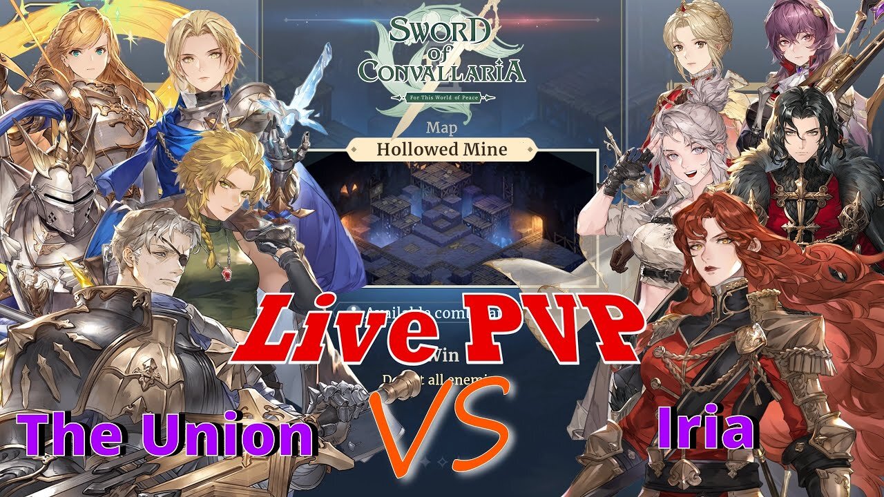 The Union VS Iria | Sword of Convallaria