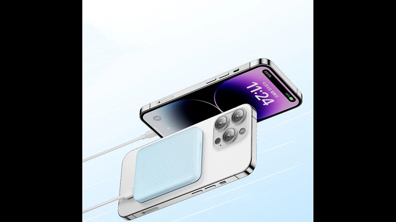Compact and Portable Magnetic Charging Power Bank
