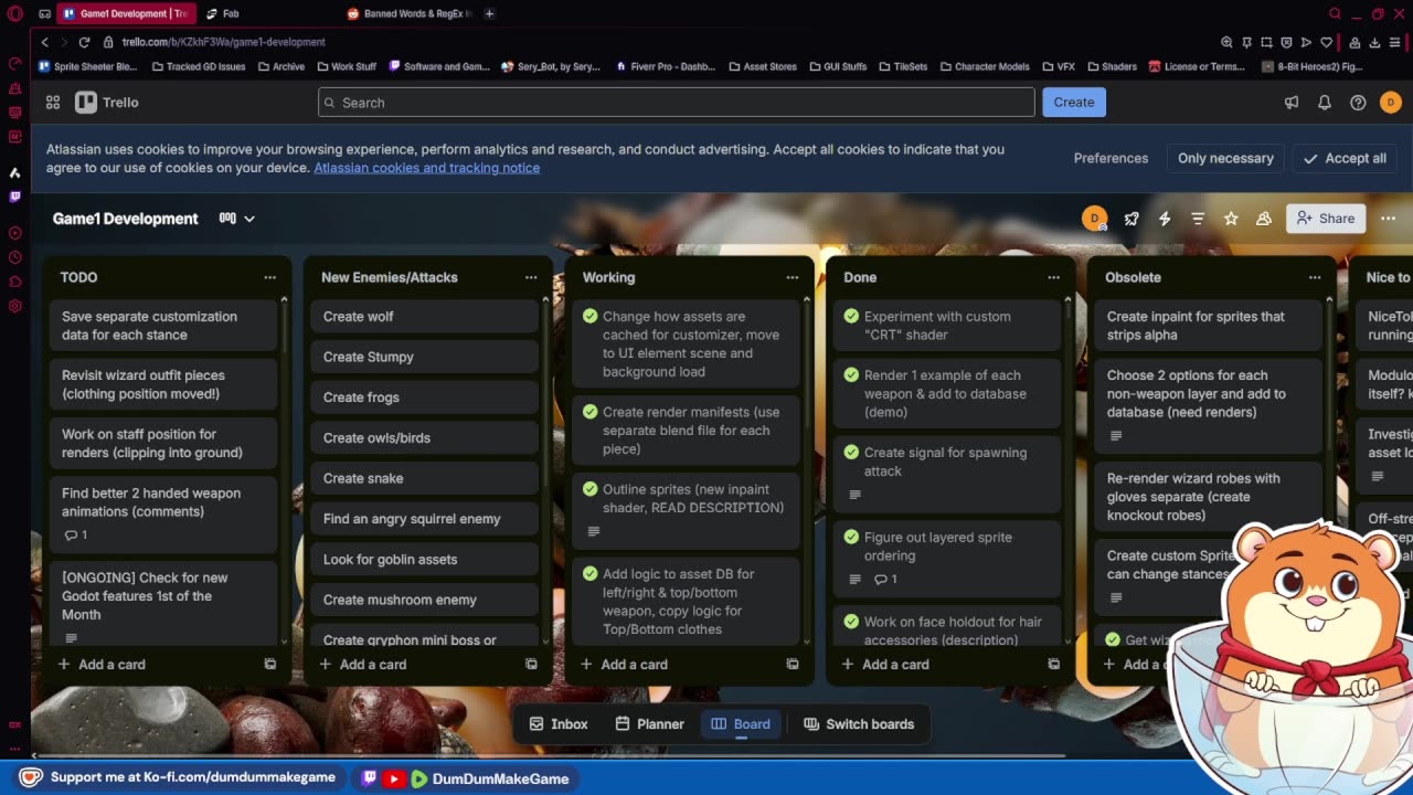 Dev Stream: Replacing Bad Animations, Minor Model Fixes, & Improved Camera Anchoring!