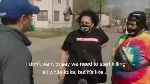Blacks want to kill White people