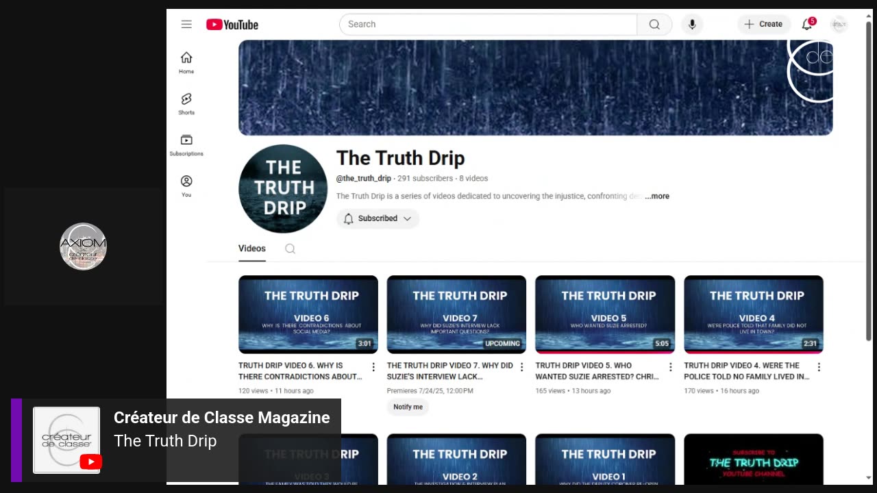 Truth Drip / Chris Skinner Case Updates