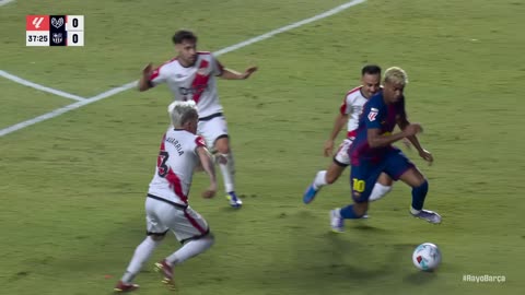 RAYO VALLECANO 1 - 1 FC BARCELONA _ RESUMEN LALIGA EA SPORTS #FOOTBALL