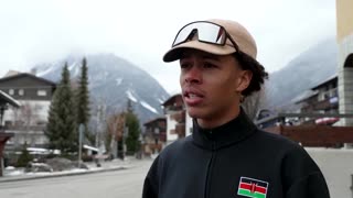 Kenyan skier ready for Olympic debut as funding gap pushes teammate out
